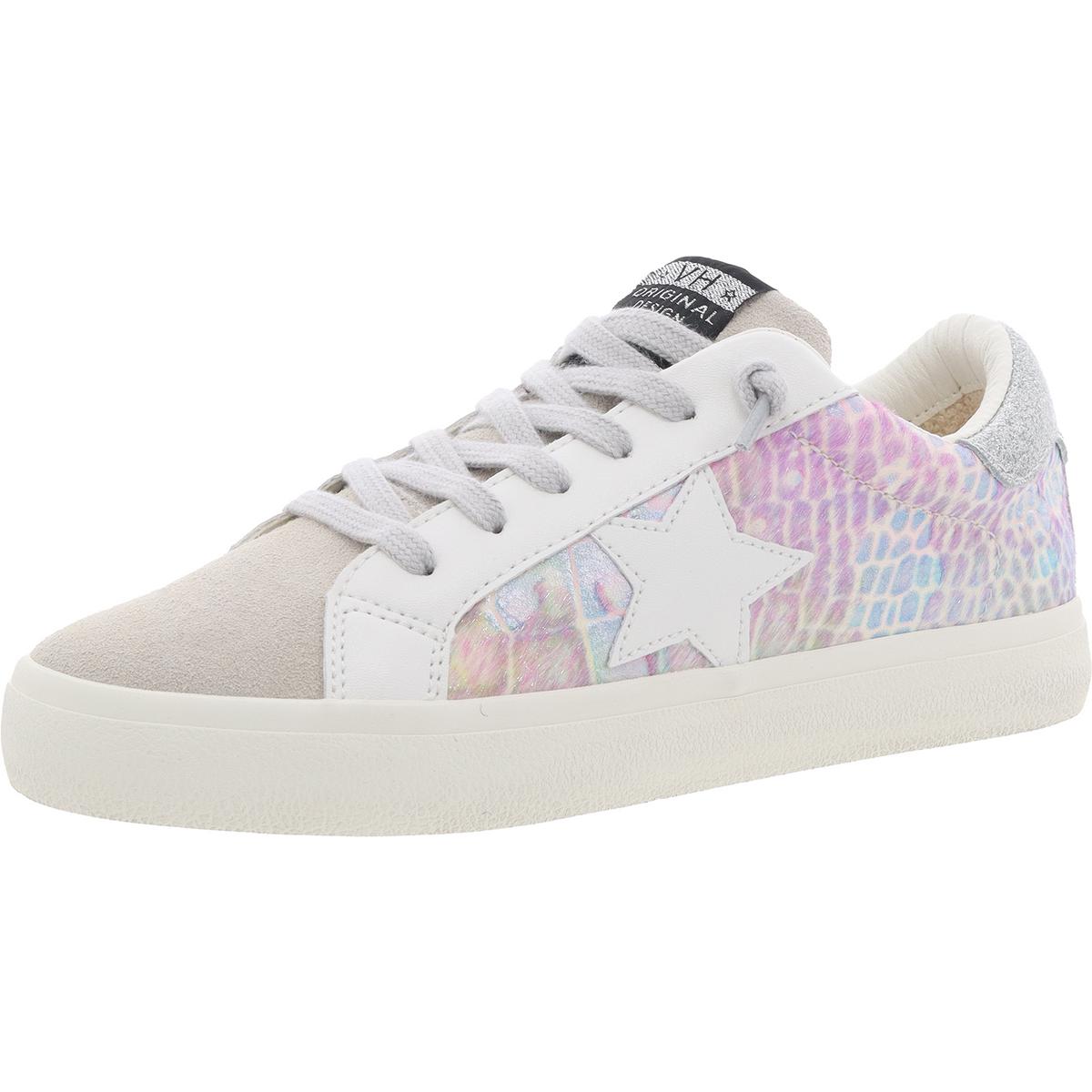 DARIA Mixed Media Leder Freizeit-und Mode Sneakers