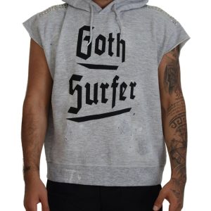 Dsqua² Baumwolle kurze Ärmel Kapuze Herren T-Shirt