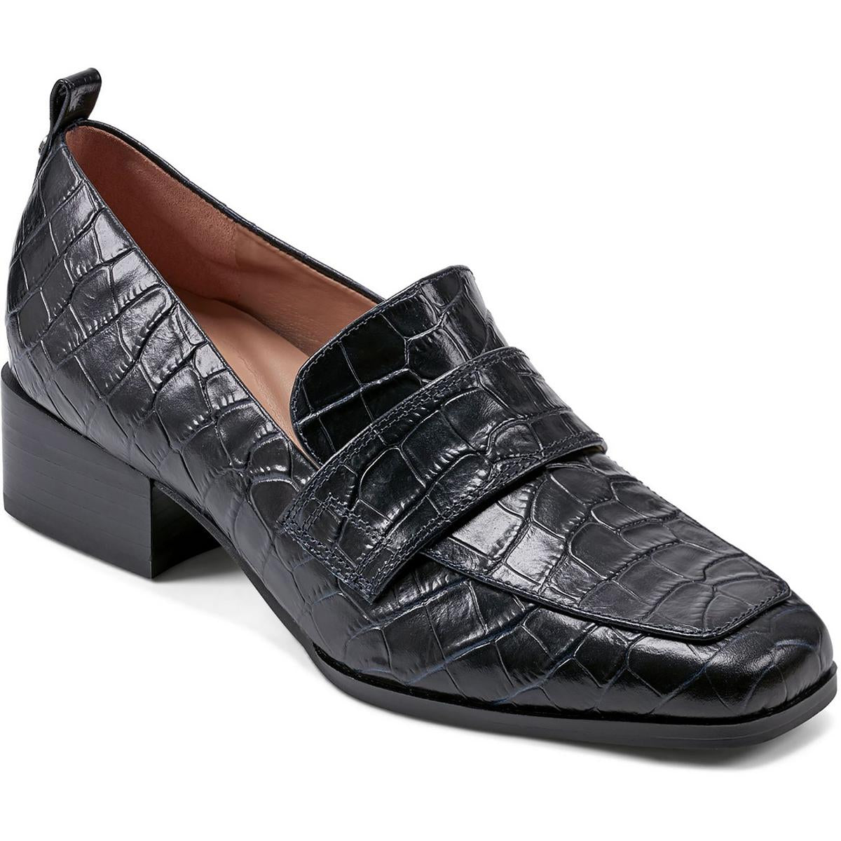 DARLENE Leder-Loafer mit gepolstertem Fußbett