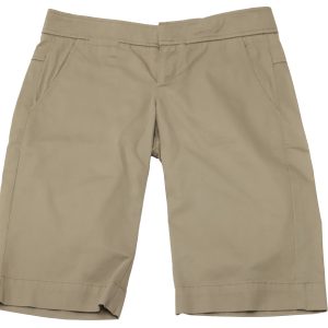 Vince Twill Bermuda Shorts aus beige Baumwolle 7765093974076