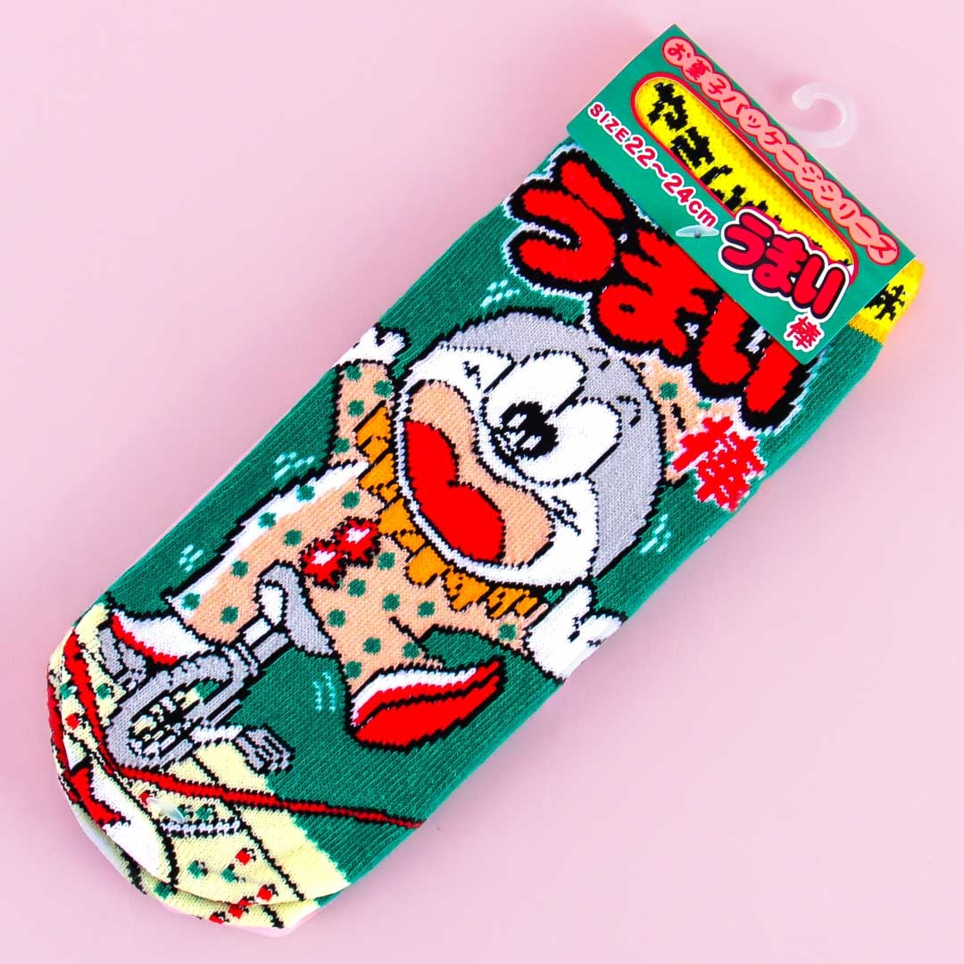 Umaibo Salad Socken