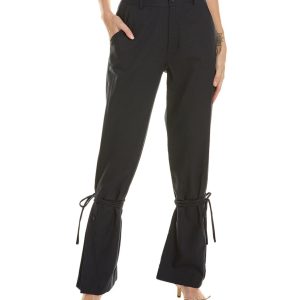 SUBOO Quartz Leinen-blend entspannte Hose