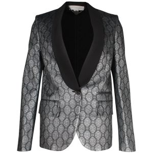 Stella McCartney bedruckter Blazer in mehrfarbiger Viskose 7703684874300