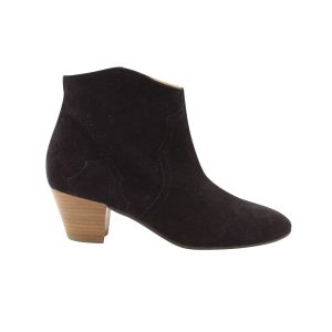 Isabel Marant Dicker Stiefeletten in schwarz Veloursleder 7703701717052