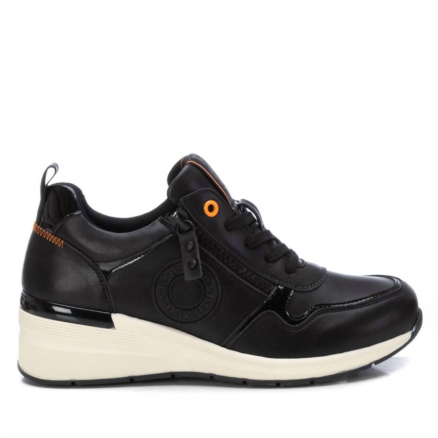 Damen Keiltrainer Sneakers in schwarz 7803986903100