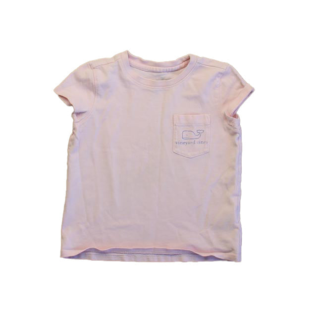 Vineyard Vines Mädchen rosa T-Shirt – 7805940924476