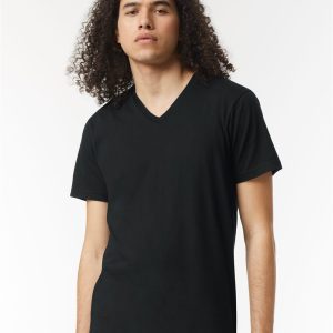 American Apparel Unisex CVC T-Shirt mit V-Ausschnitt