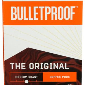 Bulletproof – Pods Original Kaffee, 3,8 Unzen Packung mit 6