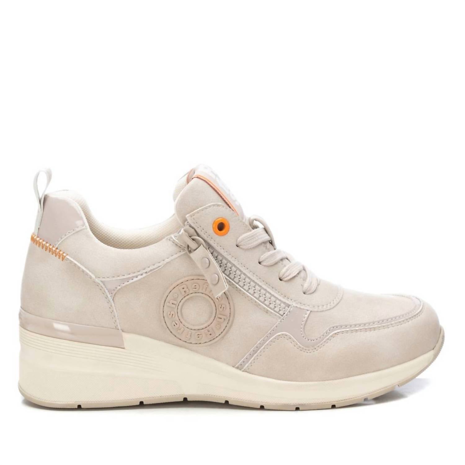 Damen Keil Trainer Sneakers in Eis 7803980054588