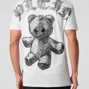 T-Shirt rund Hals ss paisley Teddybär 7648895729724