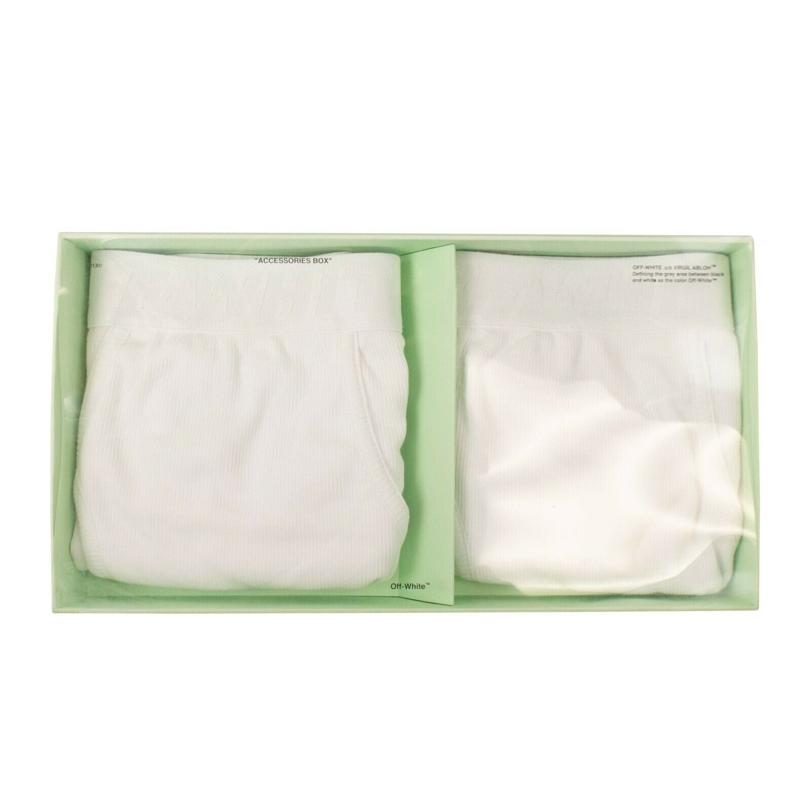 weißes Logo Bund Boxer Slips