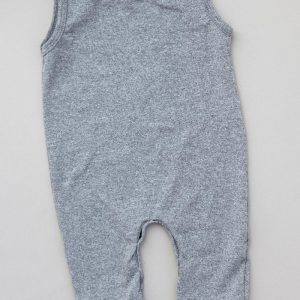 Heather Grey Tank-Einteiler-Jogginghose