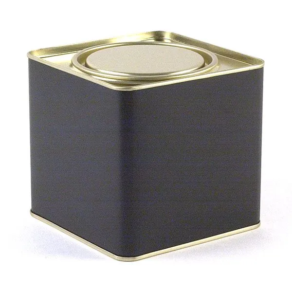 8-oz. schwarzes Stecker-Top-Kanüle mit Deckel
