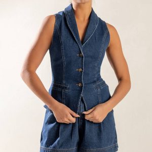 SPRING ROMANCE Jeansweste