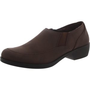 Damen Kunstleder rutschen auf Clogs