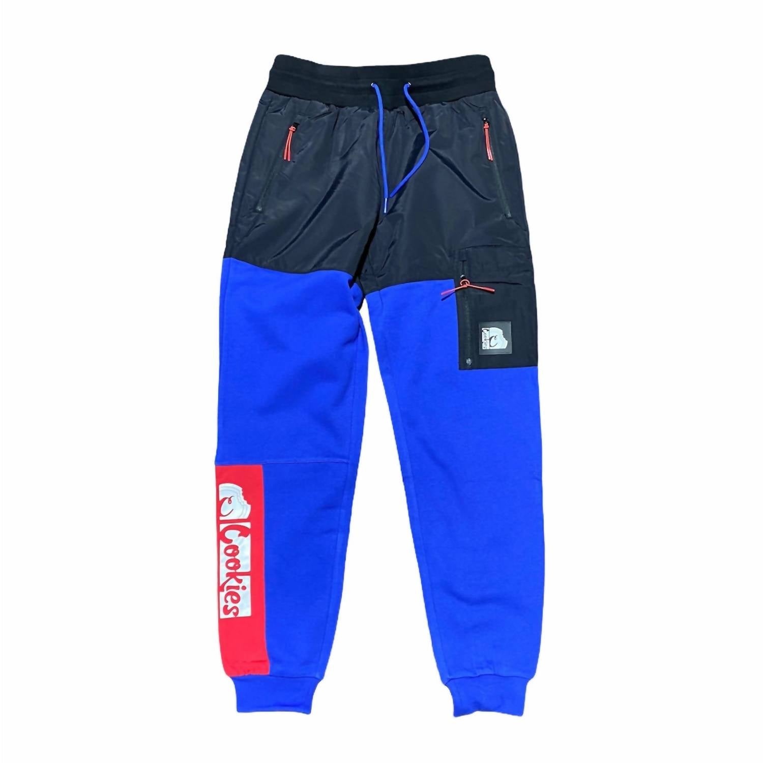 Herren Gletscher von Eis Fleece Schweißhose in blau
