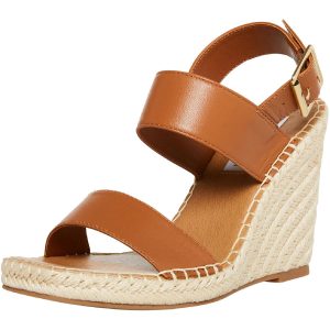 Uri Damen-Espadrilles mit Keilabsatz und Schnalle