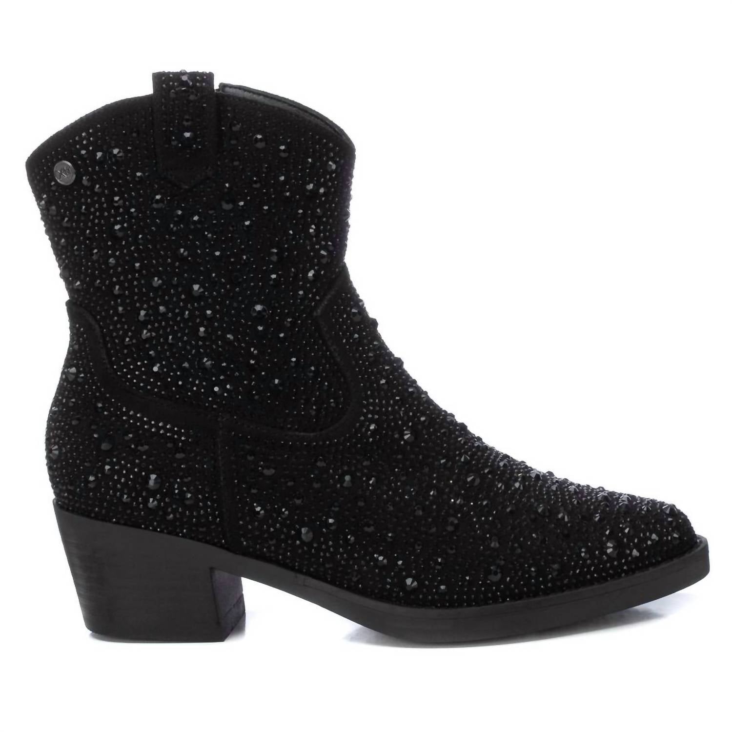 Damen Cowboy Stiefeletten in schwarz 7803863695420