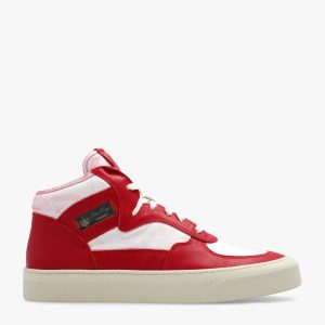 Rhude Neue Herren-High-Top-Sneaker-Schuhe in Rot