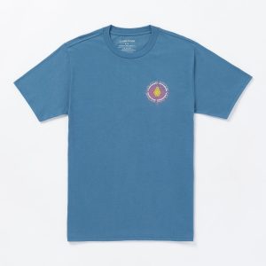 1800 Stone Kurzarm-T-Shirt – Dunkelblau