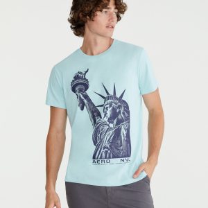 Aeropostale Nyc Statue Of Liberty graphische Darstellung 7833219956796