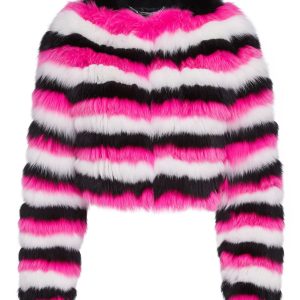 Fur Fell kurze Streifen 7676515123260