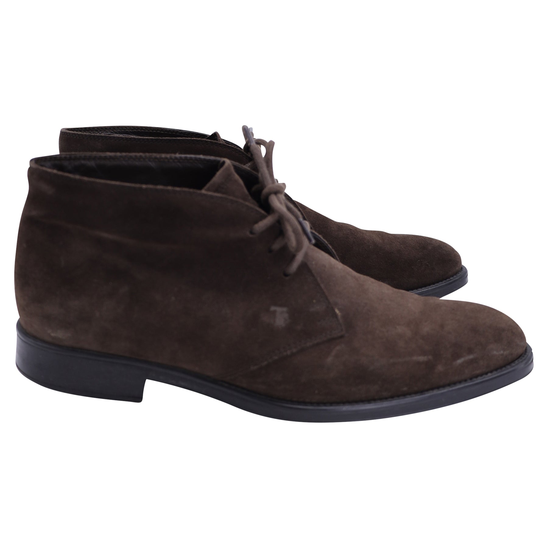 Tod’s mit Schnürbooten in braunem Wildleder 7748868669500