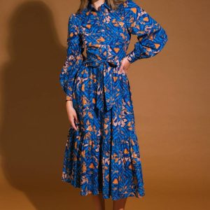 NORTH HILLS Kleid aus gewebtem Hemd