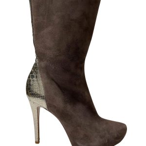 Alexandre Birman Sock Stiefel in braun Veloursleder 7766547038268