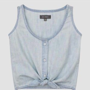 Lea-Tanktop für Mädchen in Eiszapfen