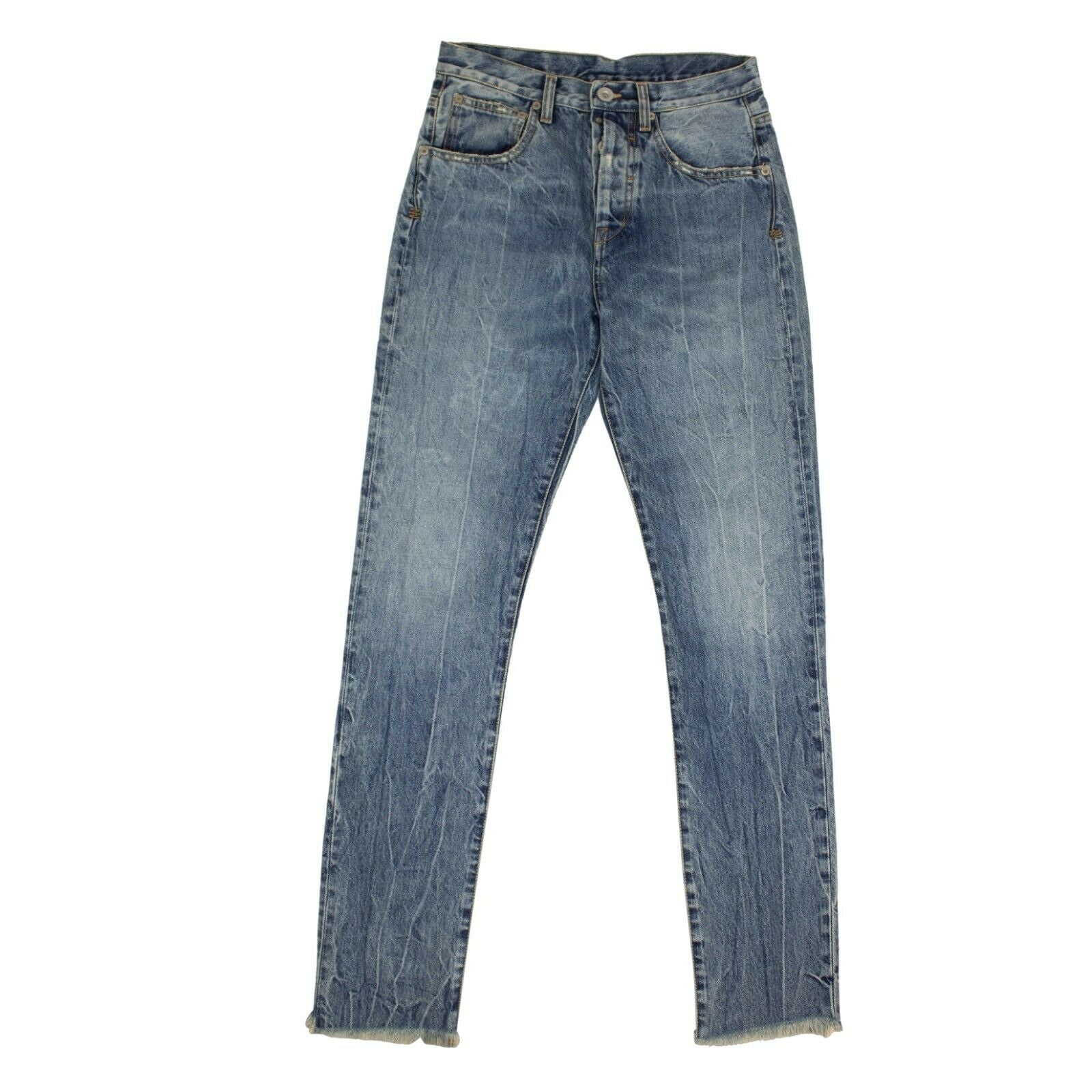 Unravel Project Moonwash Jeanshose mit geradem Bein – Blau
