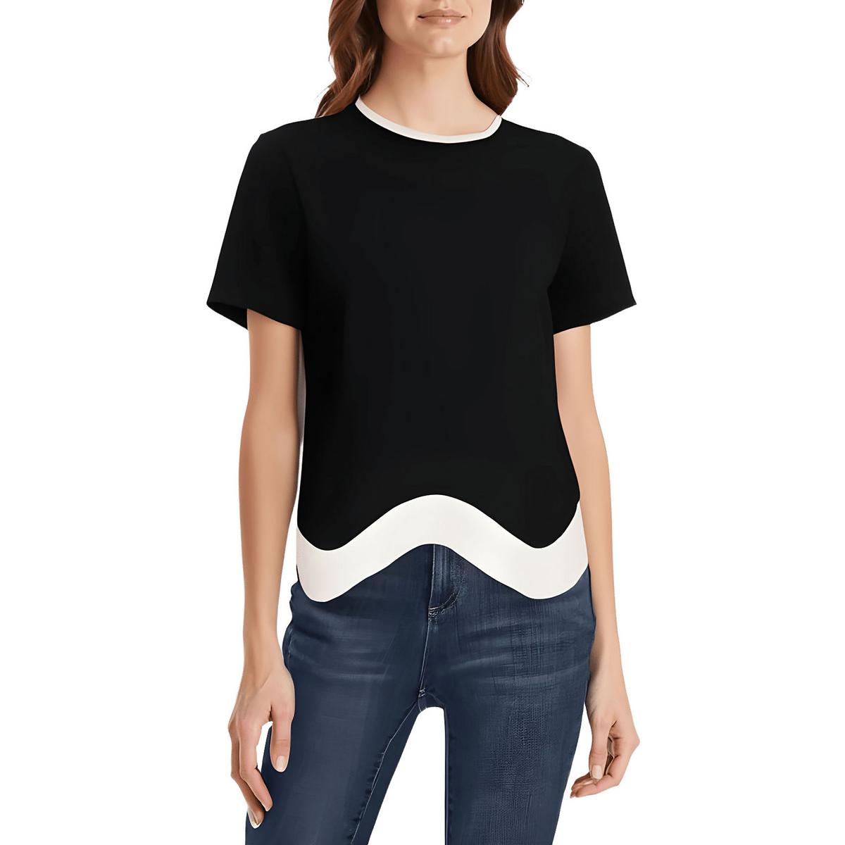 Kontrastbluse