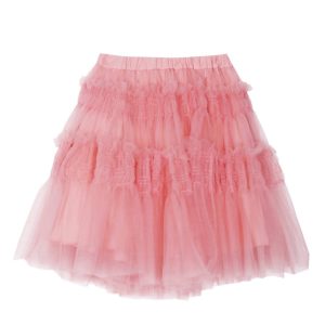 Mädchen flaumig Tüll Rock in rosa