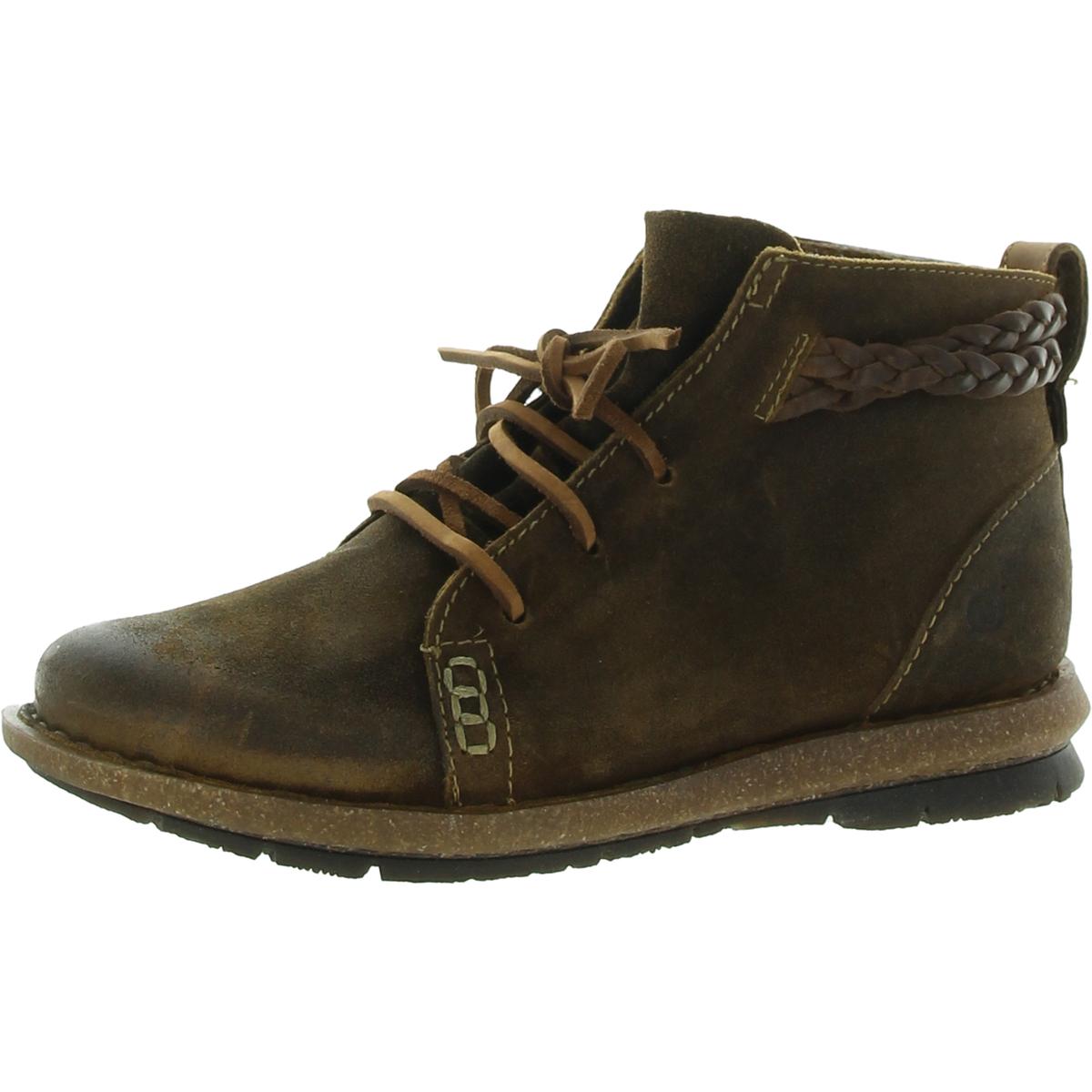Temple-Stiefeletten aus Wildleder