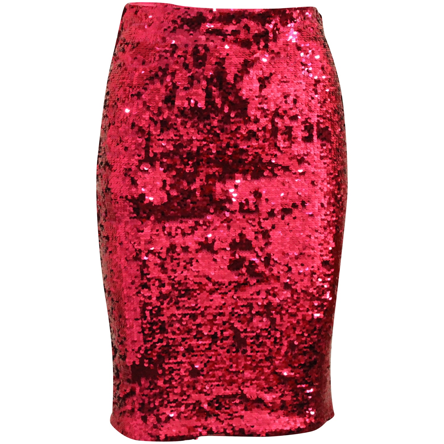 Alice & Olivia Ramos Sequin Bleistiftrock in Fuchsia rosa Polyester 7765096988732