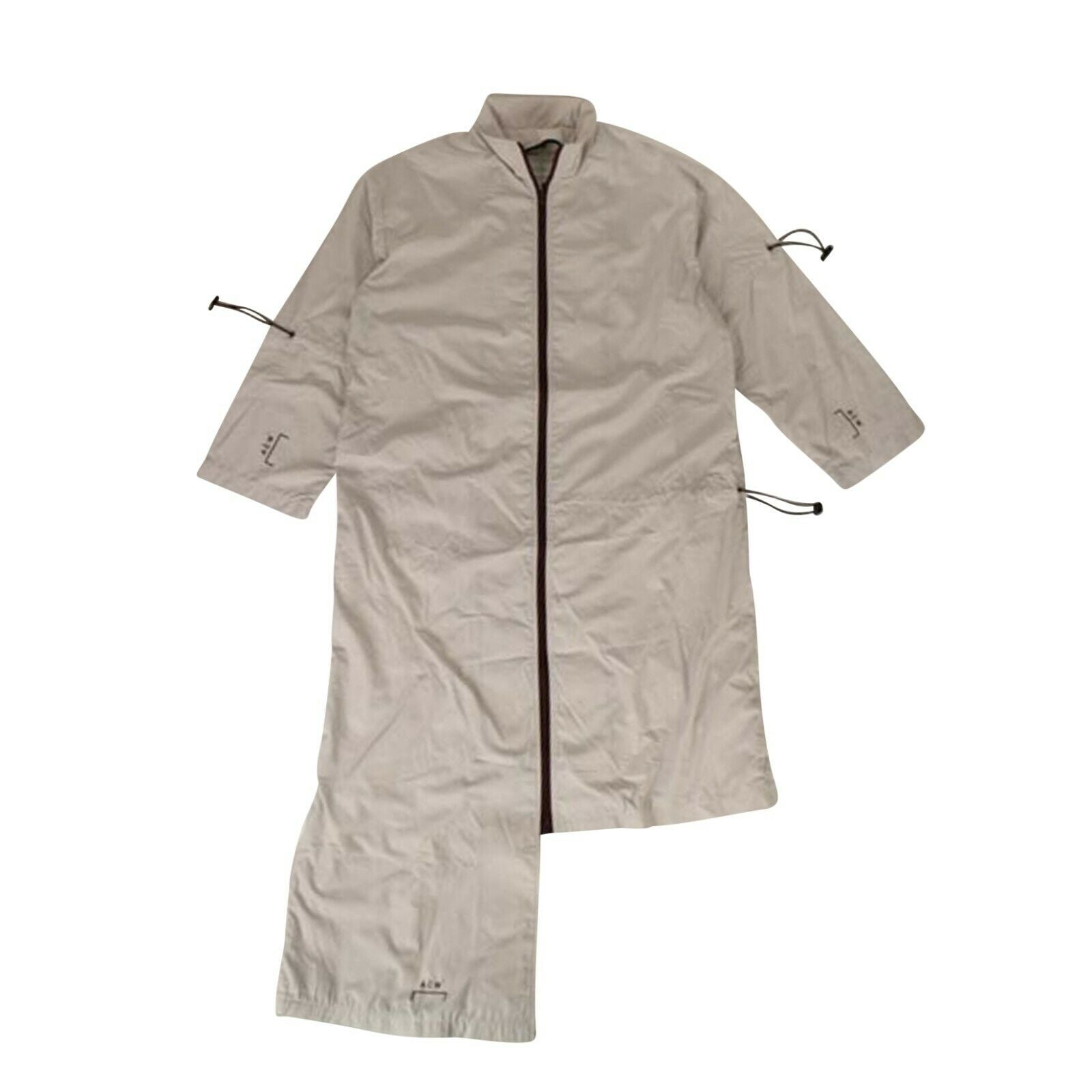 A-COLD-WALL* Asymmetrische Kordelzugjacke für Herren – Hellgrau