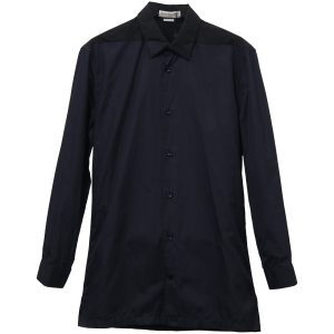 Balenciaga Shirt in Marineblau Baumwolle – 7748771708988
