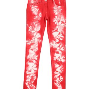 Isabel Marant Tie-Dye-Jeans aus roter Baumwolle