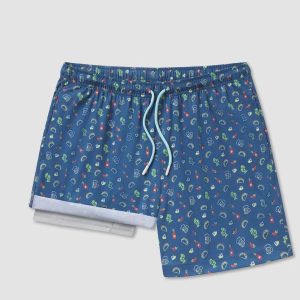 Herren-Badeshorts in „Taco Tuesday“.