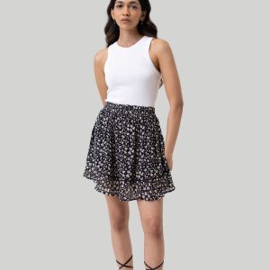 Hemdkleid mit Ballon Ärmeln in schwarz 7785001713724