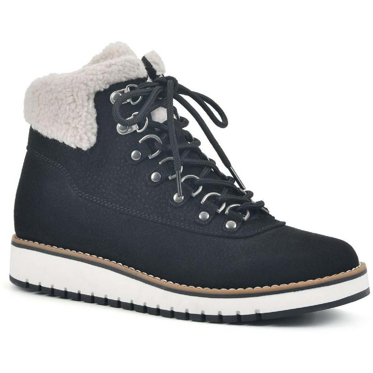 Cozy Stiefeletten aus Leder mit Knöchel
