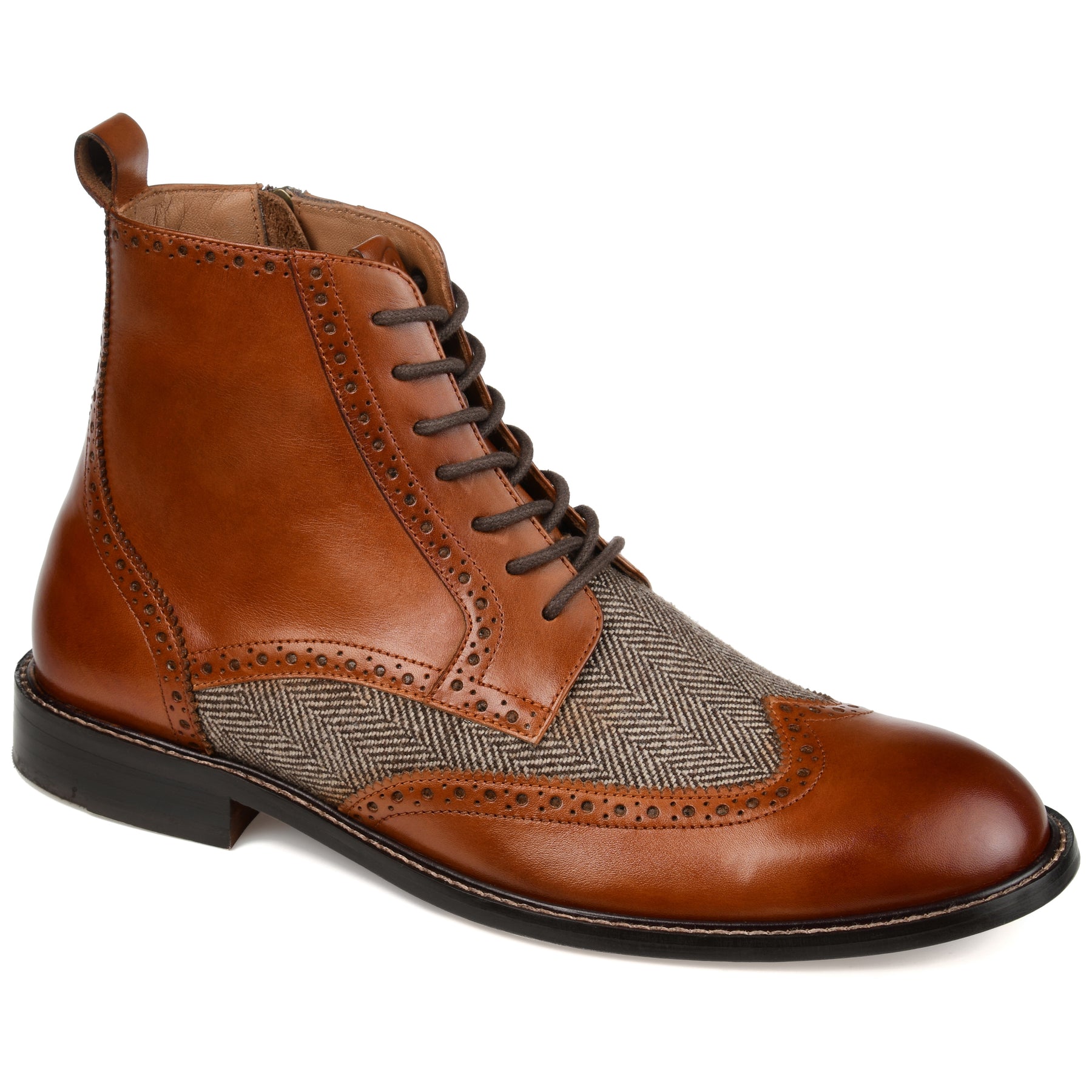 Thomas & Vine Jarett Wingtip Ankle Boot 7827146965052