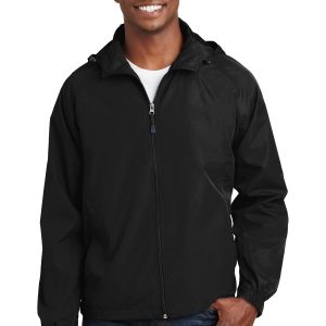 Sport-Tek Herren-Raglanjacke mit Kapuze