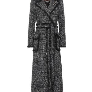 Tweed Langer Mantel 7676520366140