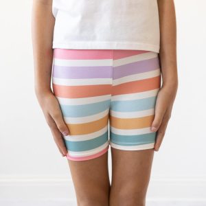 Twirl-Shorts mit Frühlingsstreifen