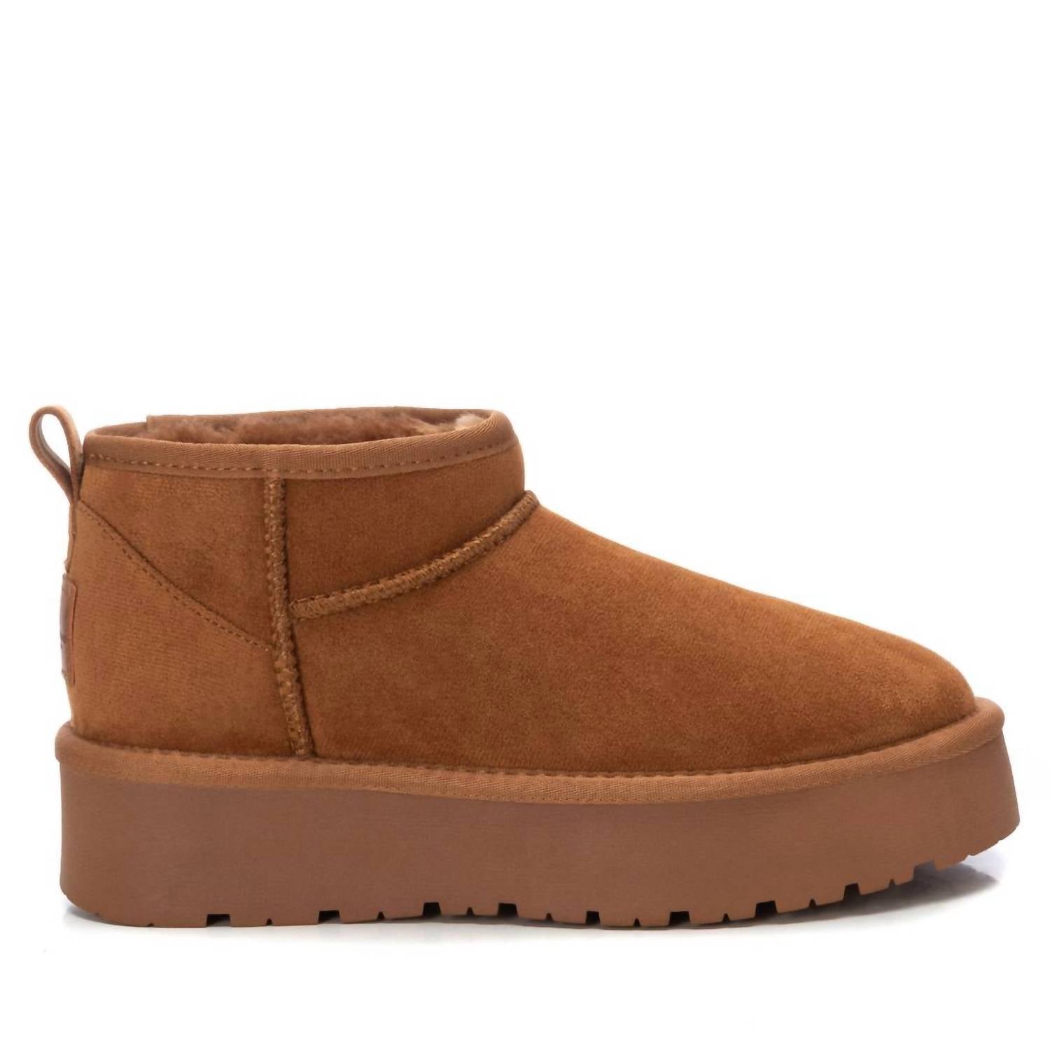 Damen Winterstiefel im Kamel 7803926642748