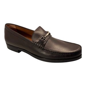 Bally Simpler 6230242 Herren-Loafer aus glattem Kalbsleder in Schokoladenbraun