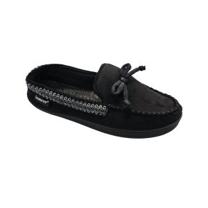 Microsuede Seth Mokassin für Herren in Schwarz 7733592883260