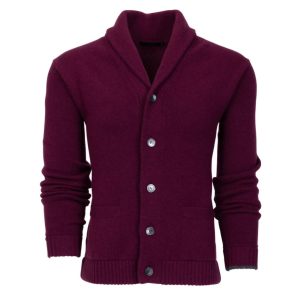 Ottawa Shawl Strickjacke im Falkenauge