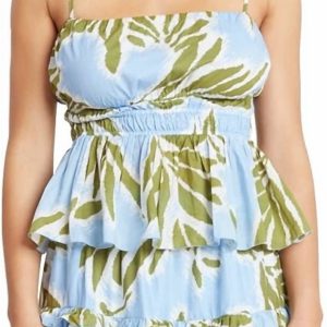 Polina Top in Horizon Blue Multi 7733618769980